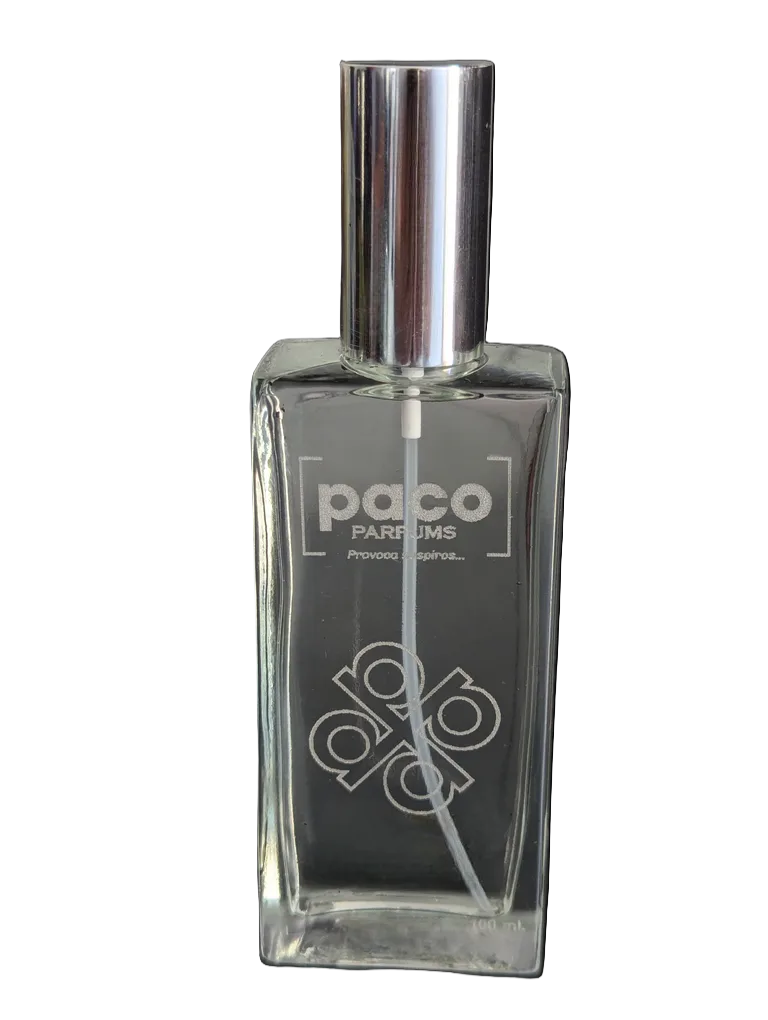 El mismo perfume recortado, sin fondo.